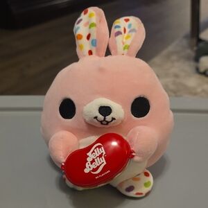 (J62) Zuru Series 2 Jelly Belly Pink Bunny Plush